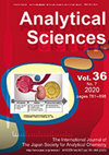 ANALYTICAL SCIENCES雜志封面